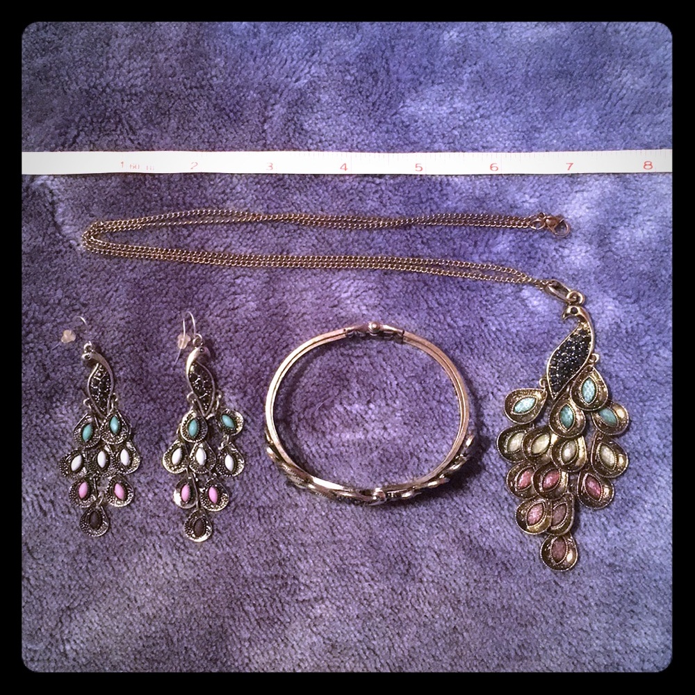 Gorgeous Peacock Set